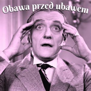 Obawa przed ubawem wiersz