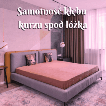samotność kurzu wiersz