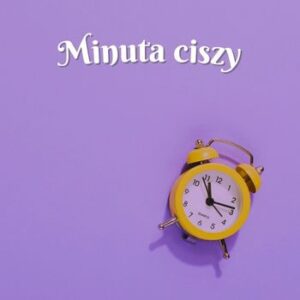 Minuta ciszy wiersz
